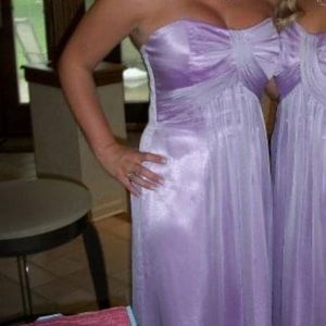 Purple bridesmaid/formal dress size 12